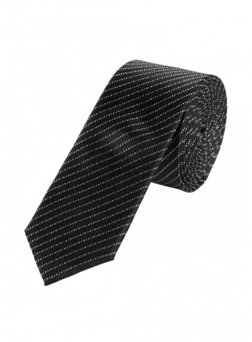 Tie with diagonal stripe...