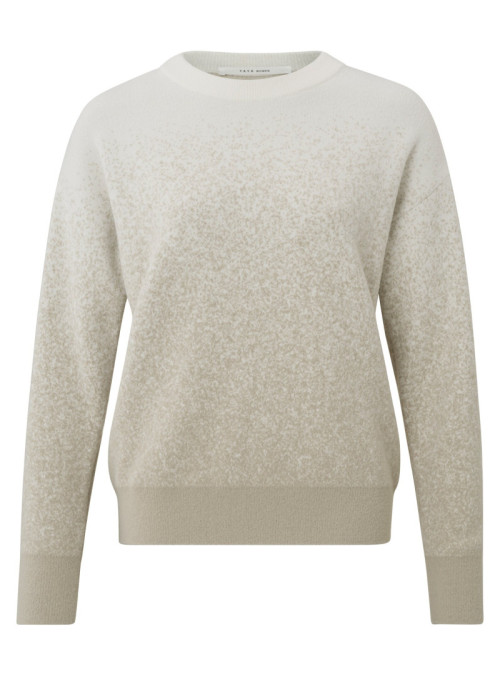 Dip dye sweater ls