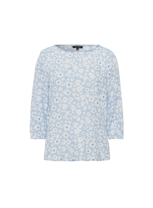 Viscose blouse with floral...