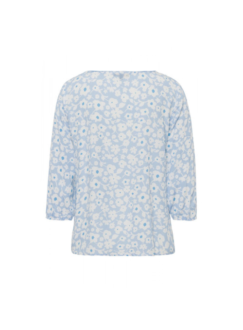 Viscose blouse with floral...