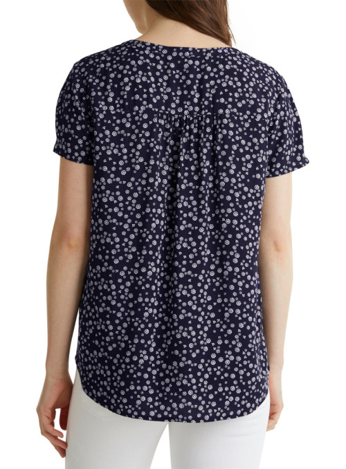 Print-Bluse aus LENZING™...