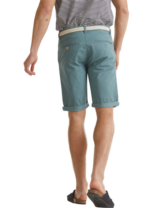 Gemusterte Chino Shorts mit...