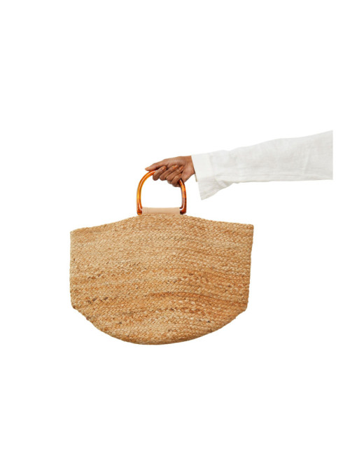 Geflochtene Tasche aus Jute