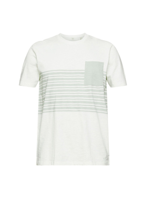 Striped jersey T-shirt