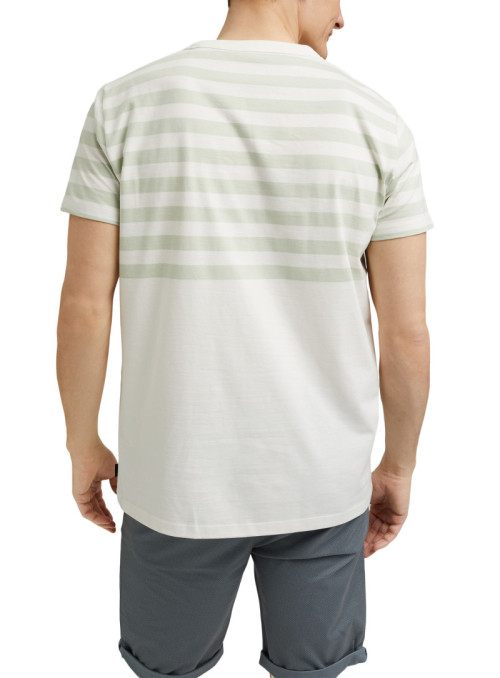 T-shirt with stripes 100%...