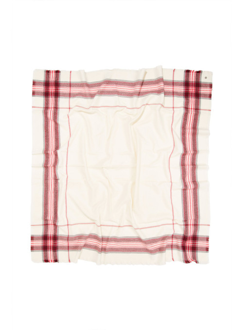 Scarf with stripes