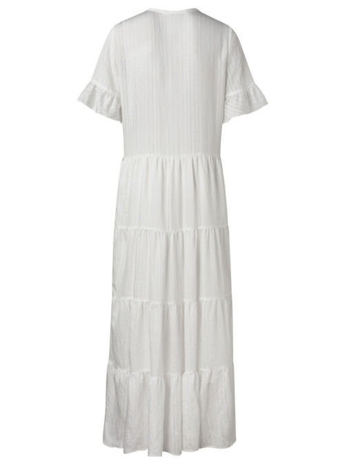 A-line maxi dress with...