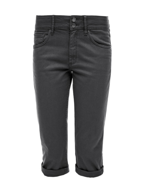 Caprijeans aus Twill