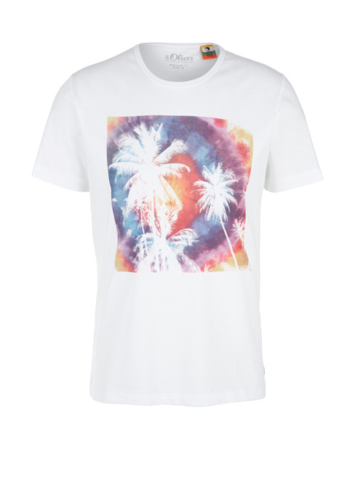 T-Shirt mit Front-Print