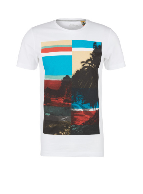 T-shirt avec impression sur...