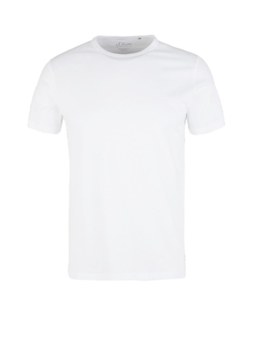 T-shirt with round neck