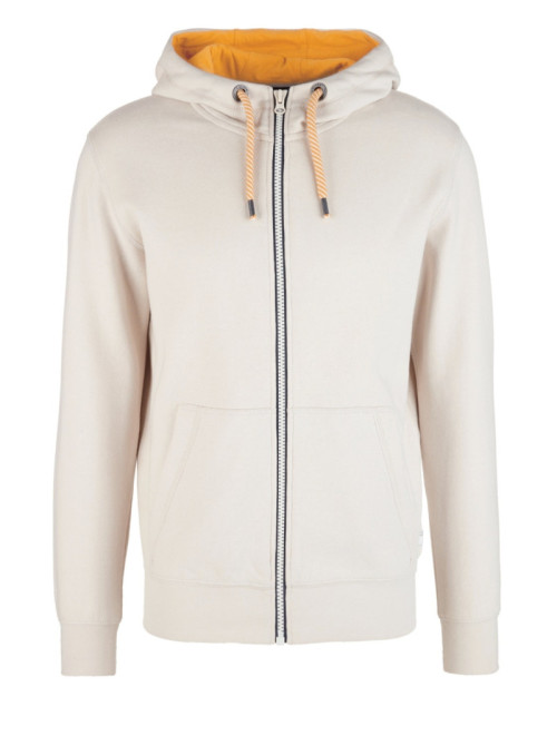 Sweat jacket with hood