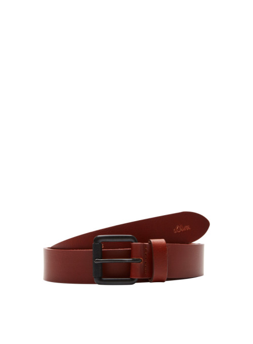 Leather belt