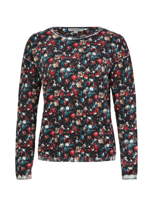 Pullover mit Inside Out-Print