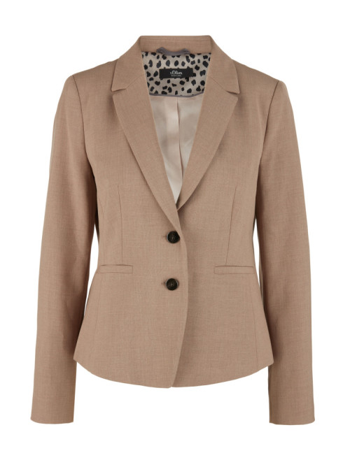 Blazer mit zwei Knöpfen