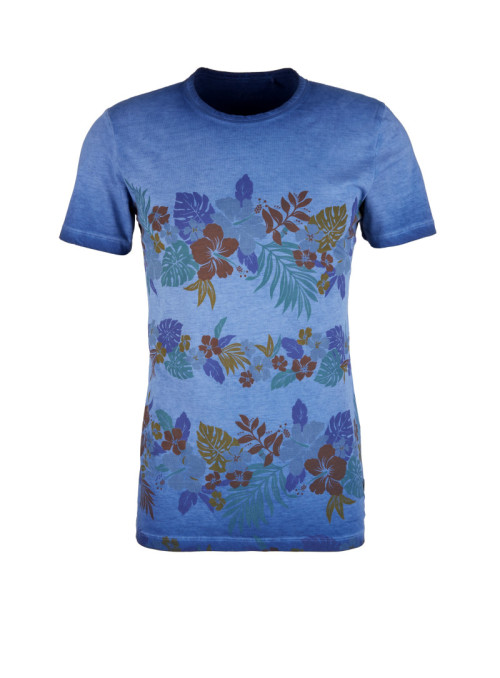 T-Shirt mit Blumenprint