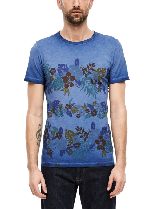 T-shirt with floral print