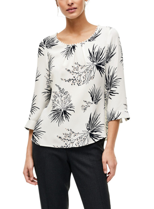 3/4 Arm Bluse mit...