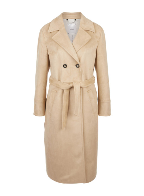 Trench-coat avec aspect...