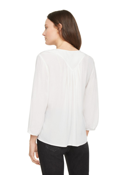 3/4 sleeve blouse with...