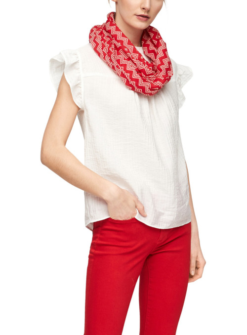 Snood with allover print