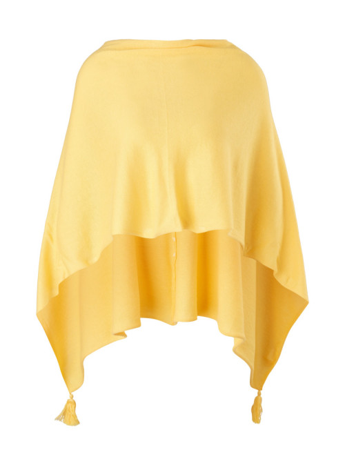 Lightweight fine knit poncho