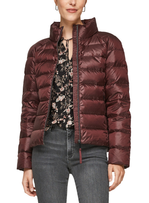 Quilted jacket with...