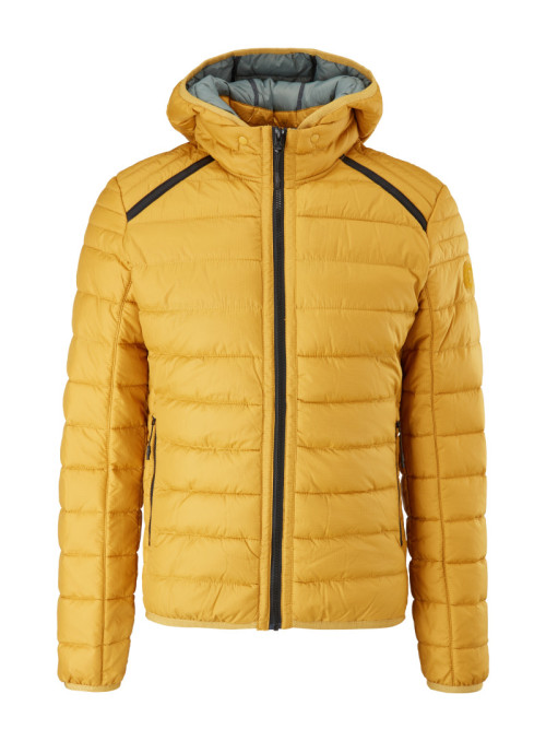 Quilted jacket with hood