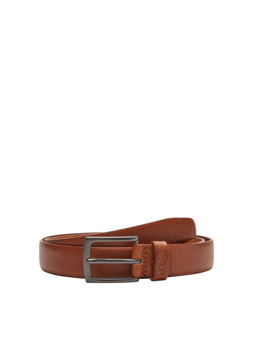 Leather belt