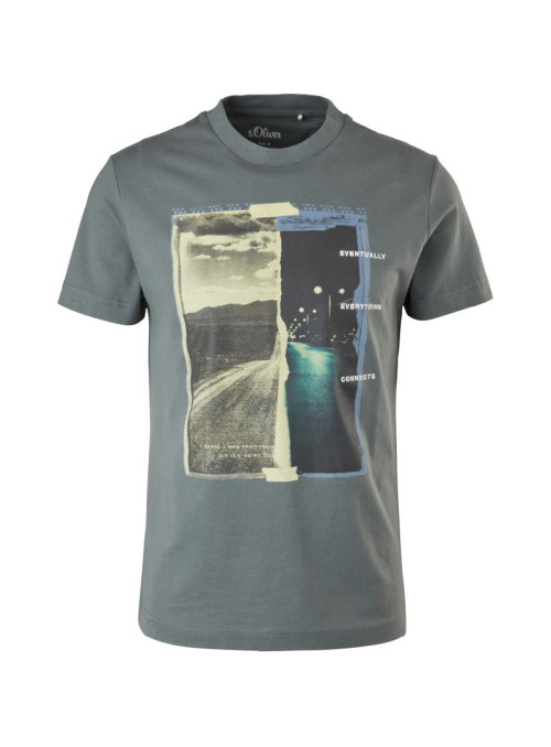 T-Shirt mit Front-Print