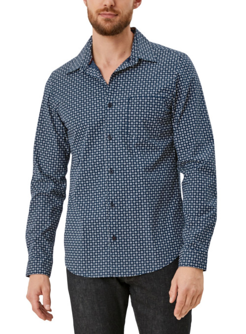 Shirt with allover print