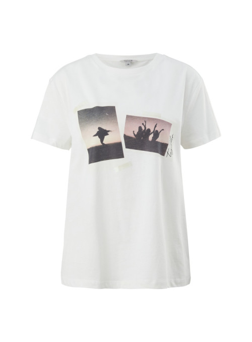 T-Shirt mit Fotodruck auf...