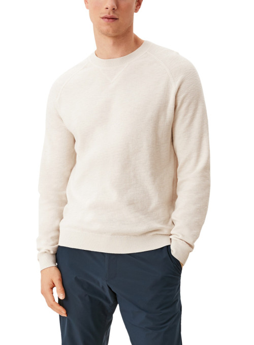 Cotton knit sweater