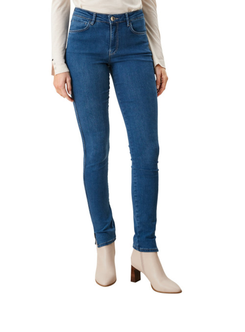 Jeans slim, taille moyenne