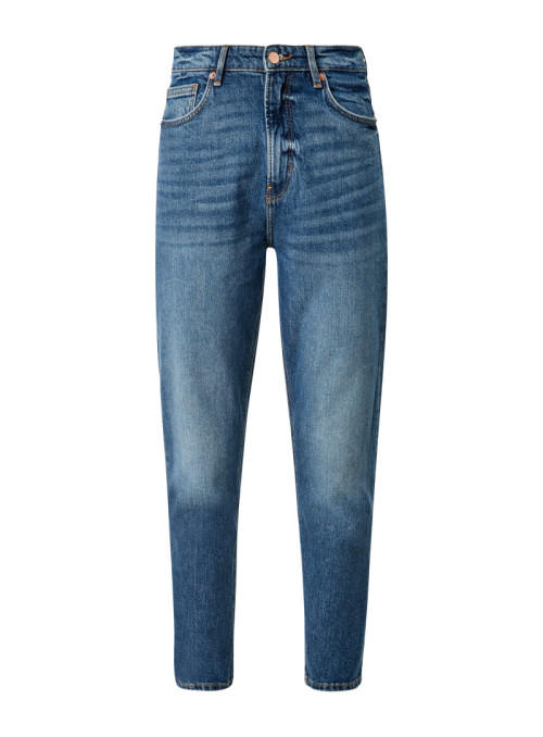 High waist Relaxed 7/8 Jeans