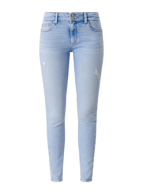 Mid-Waist Skinny Jeans 