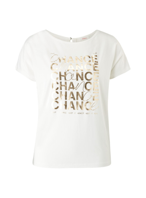 T-shirt avec impression sur...