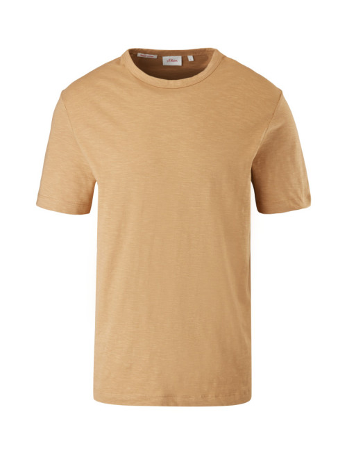 T-shirt with round neck