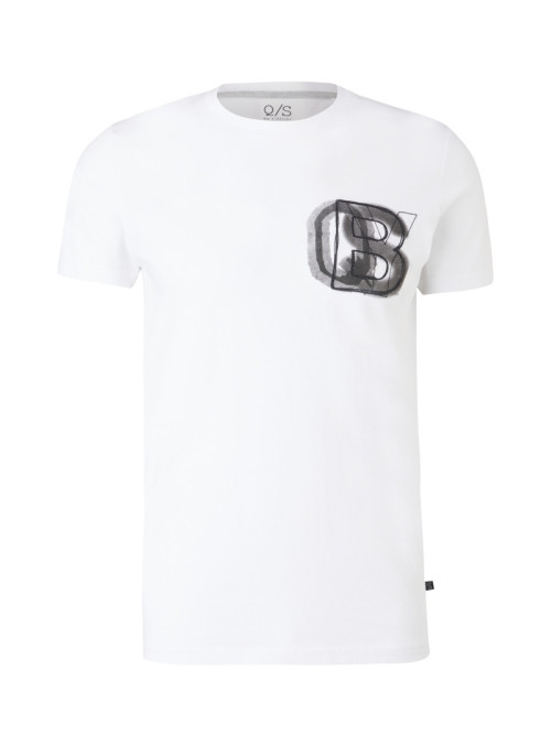 T-Shirt mit Logo-Print