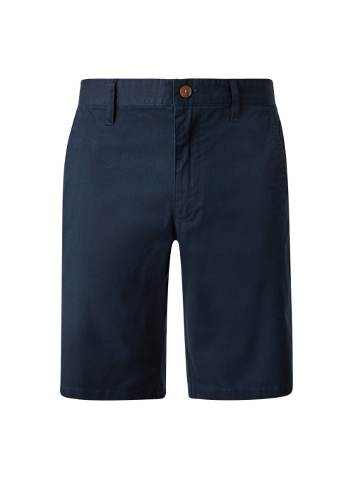 Shorts aus Stretch-Twill