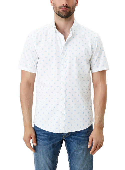 Short sleeve shirt with...