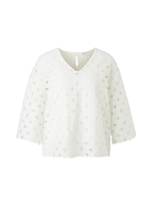 Lace blouse top