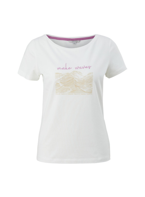 T-shirt avec impression sur...