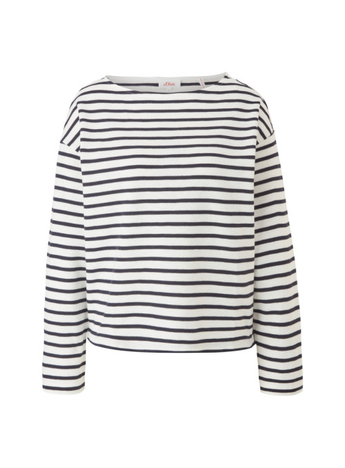 Striped long sleeve shirt