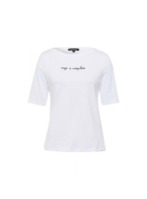 T-shirt with writing