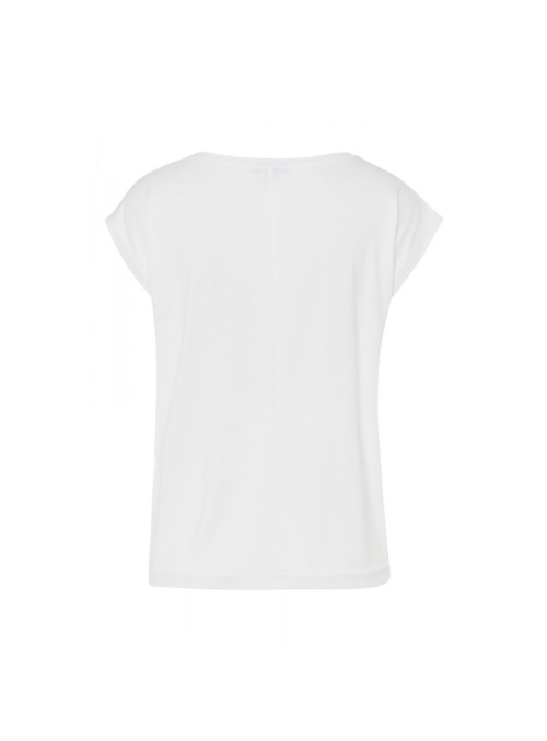 T-shirt with round neck