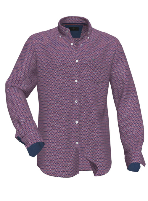 Shirt with discreet pattern...