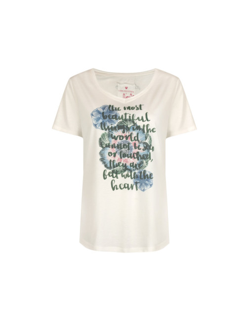 T-Shirt mit Front-Print