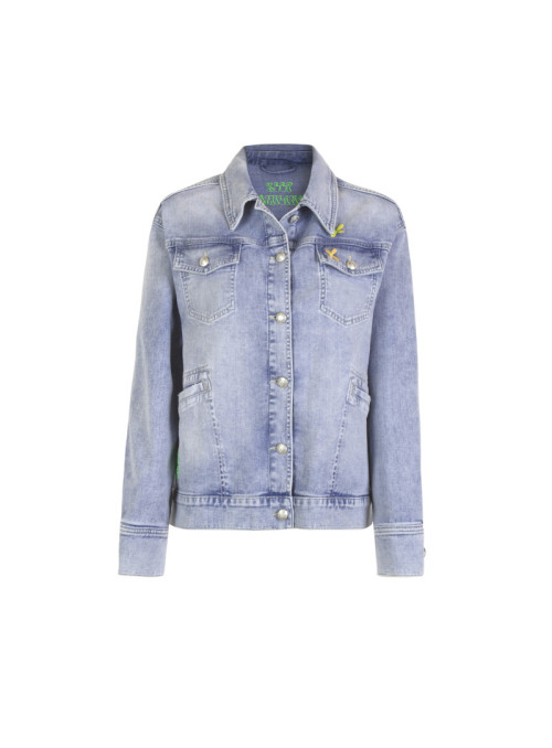 Denim jacket Love & Happiness