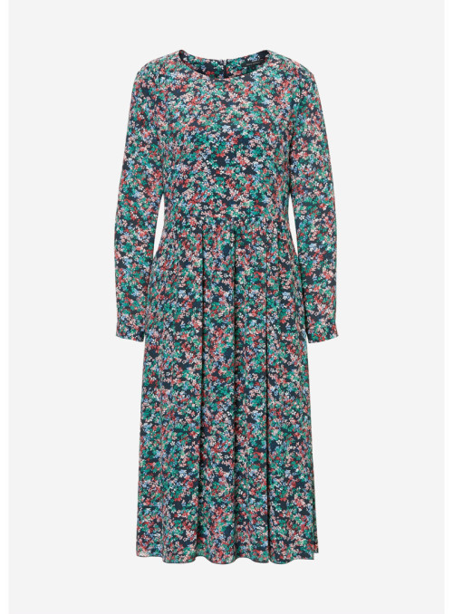 Midi dress with floral...